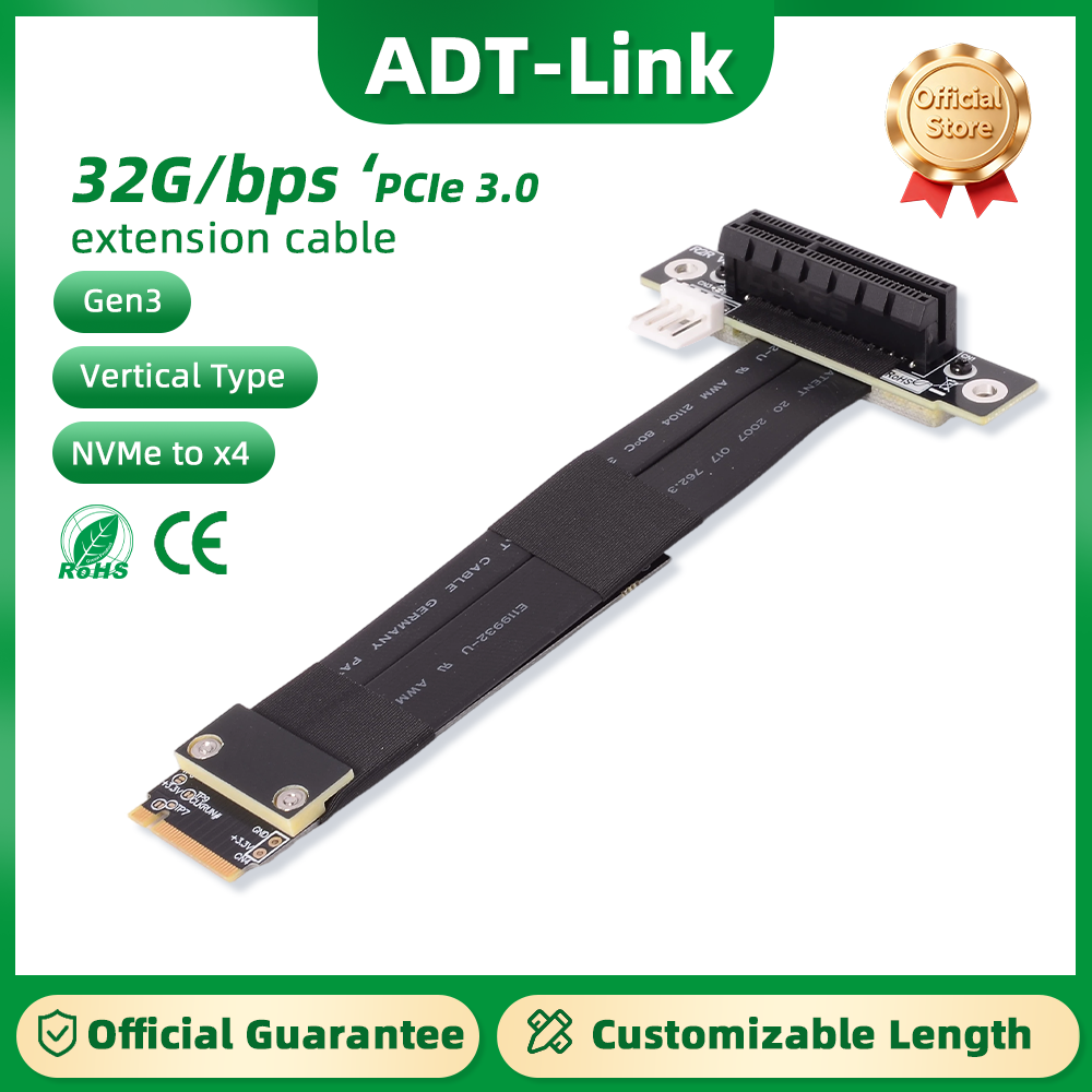 Pcie Riser Cable - R42SF/R42SL/R42SR PCIe x4 3,0 Verlängerung Kabel