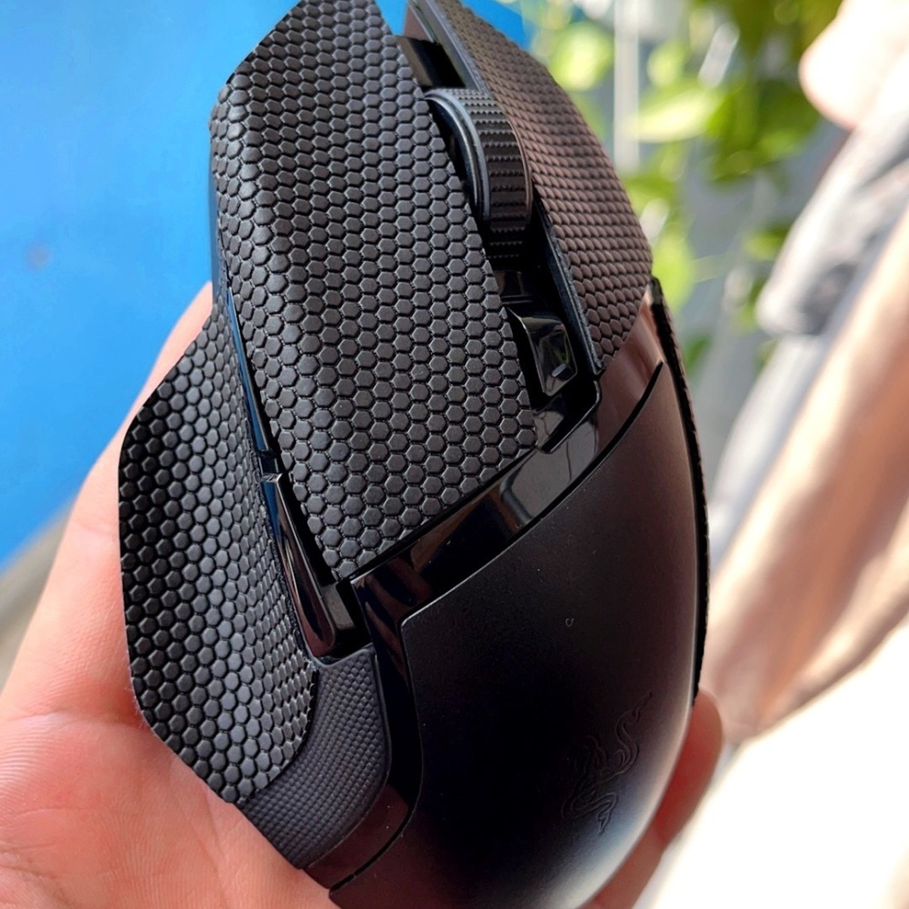 Gaming Pc Equipment - Rutschfestes Maus-Griffband für Razer Basilisk V2