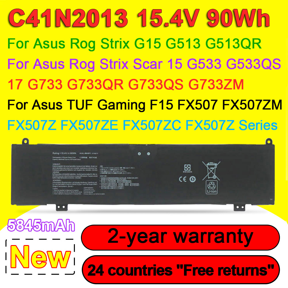 Pc Gaming Asus Rog - C41N2013 Laptop Batterie Für ASUS ROG