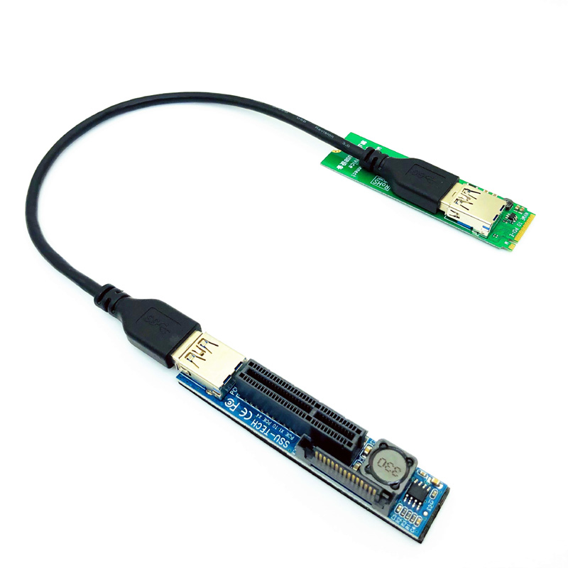 PCIE Riser M-Schlüssel NVME M. – Pcie Riser Cable Bewertung und Preis