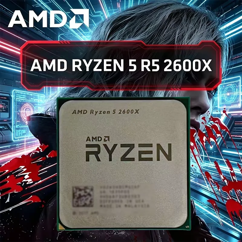 AMD R5 2600X 12nm Unboxed-Proz – Pc Gaming Ryzen 5 Bewertung und Preis