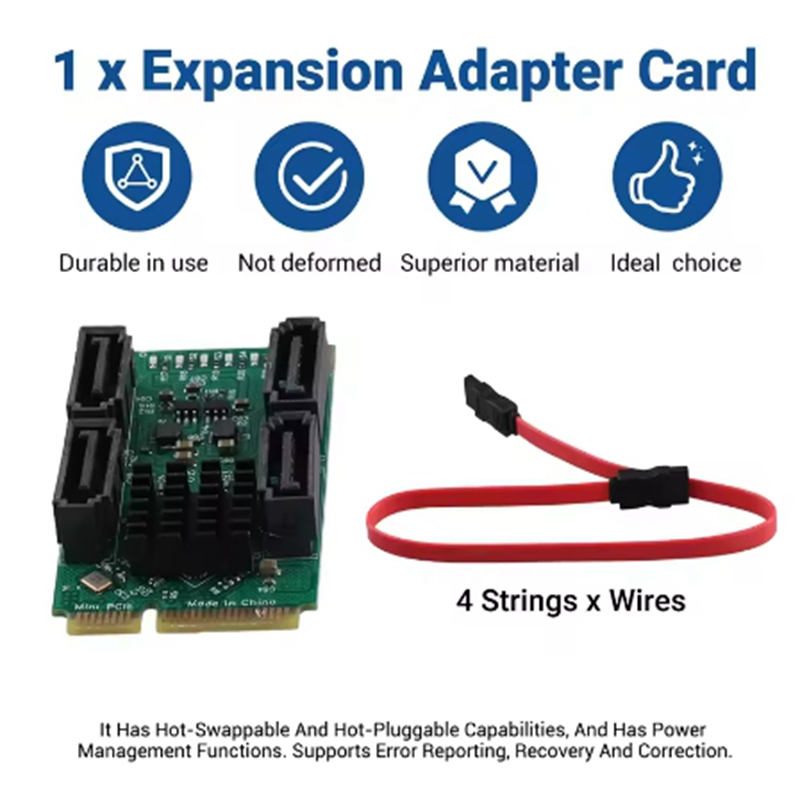 Mini PCI-E zu SATA3.0 Riser Ka – Pcie Riser Cable Bewertung und Preis