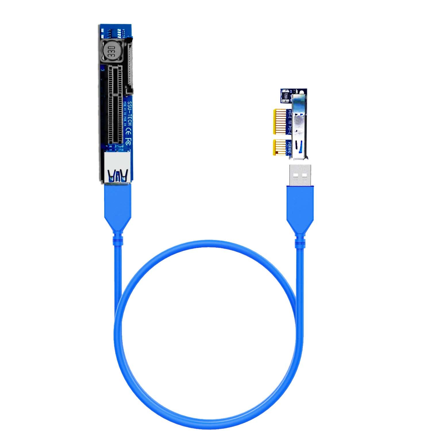 PCIe 3.0 X1 auf X4 Riser-Kabel – Pcie Riser Cable Bewertung und Preis