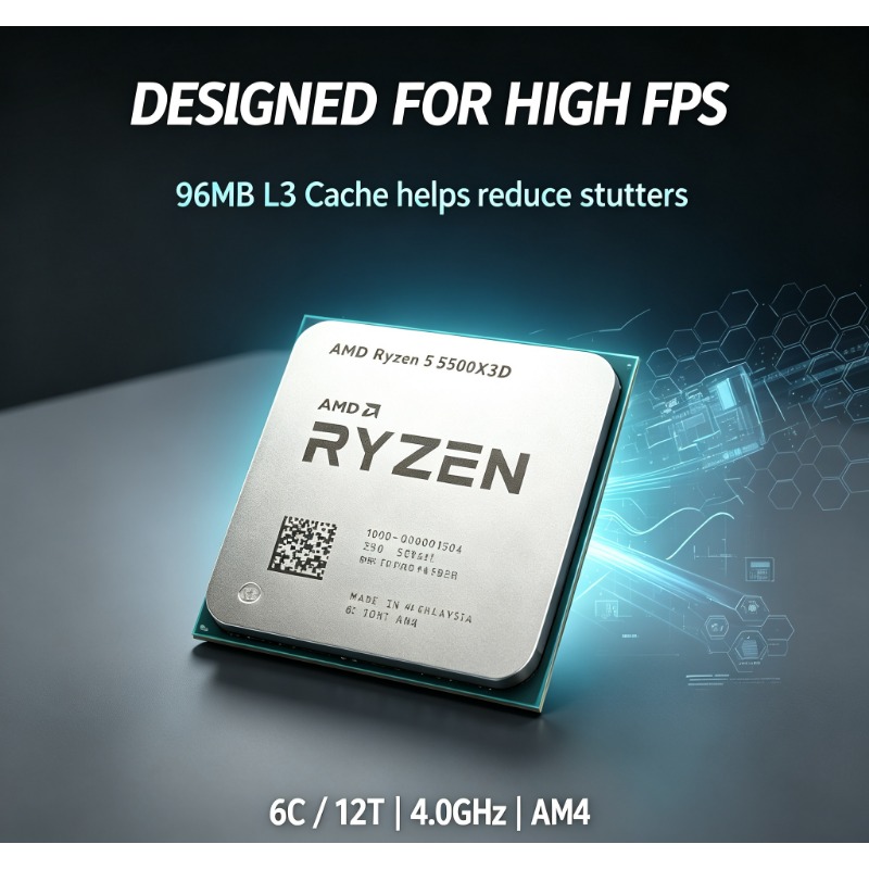 AMD Ryzen 5 5500X3D DIY Gaming – Pc Gaming Ryzen 5 Bewertung und Preis