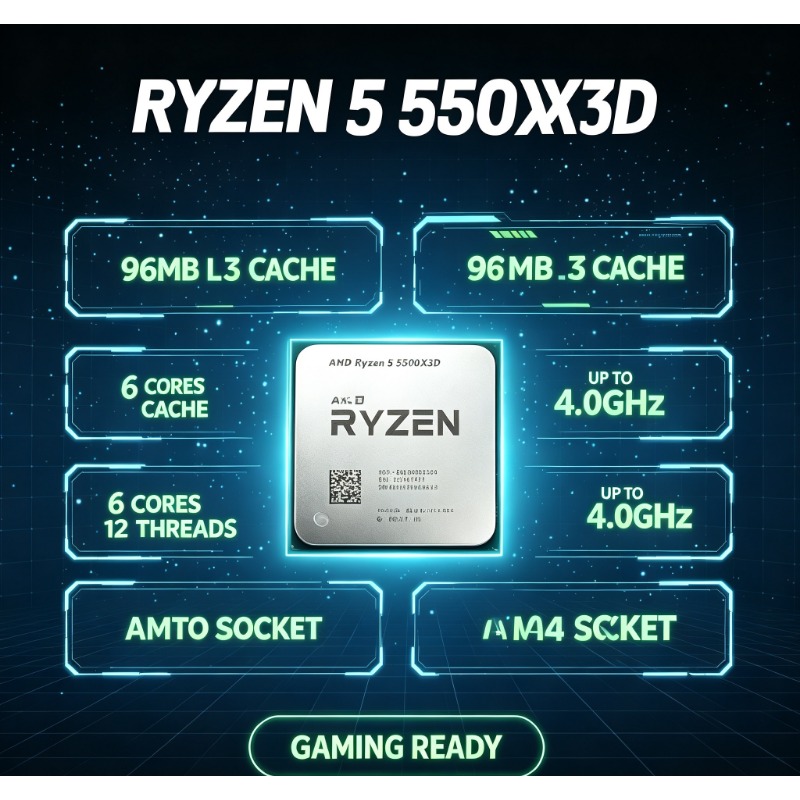 AMD Ryzen 5 5500X3D DIY Gaming – Pc Gaming Ryzen 5 Bewertung und Preis