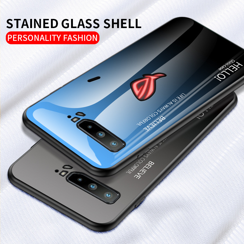 Gradient gehärtetes Glas Fall  – Pc Gaming Asus Rog Bewertung und Preis