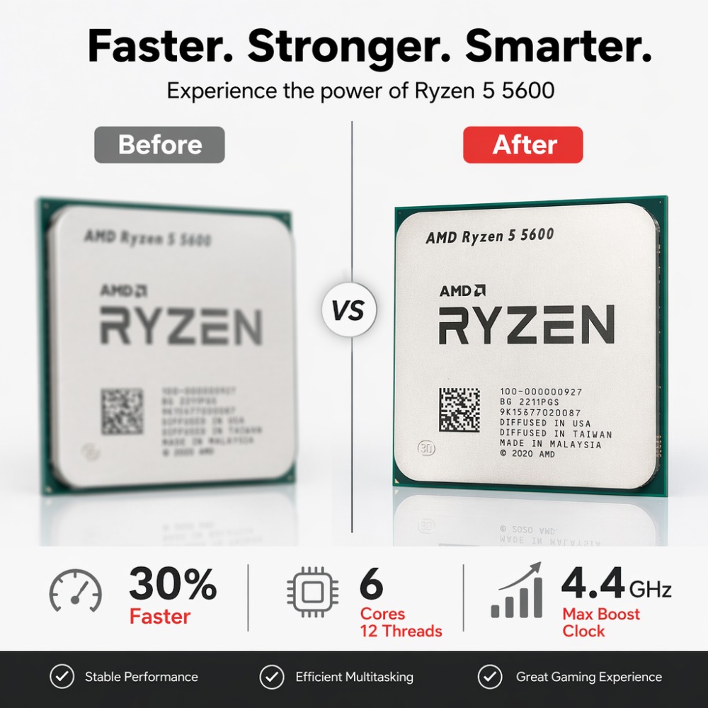 Socket AM4 Gaming-Desktop-Chip – Pc Gaming Ryzen 5 Bewertung und Preis