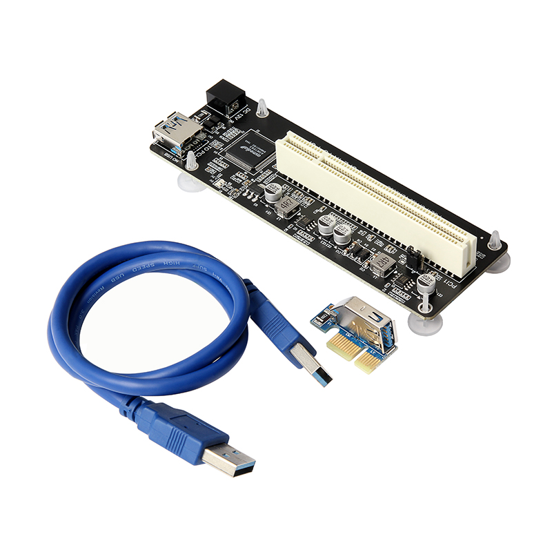 PCI E PCI-E PCI Express X1 zu  – Pcie Riser Cable Bewertung und Preis